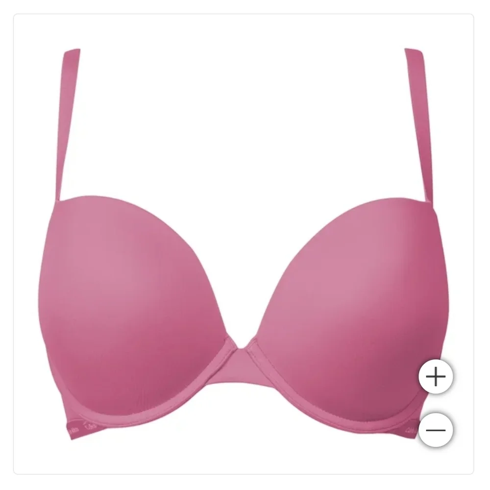 Calvin Klein Bra Bundle 32B Pink & Grey Push Up T-Shirt Bras - Picture 3 of 5